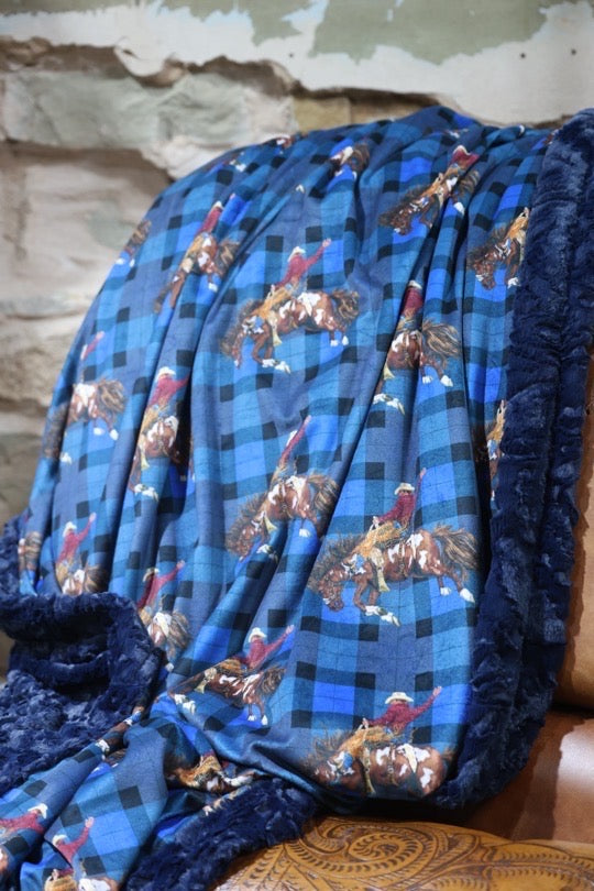 The Midnight Rodeo Blanket