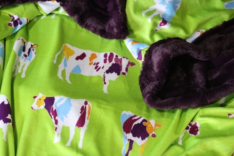 The Violet Pastures Blanket