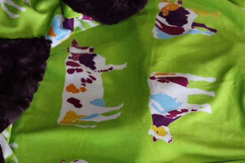 The Violet Pastures Blanket