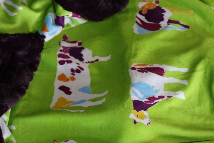 The Violet Pastures Blanket