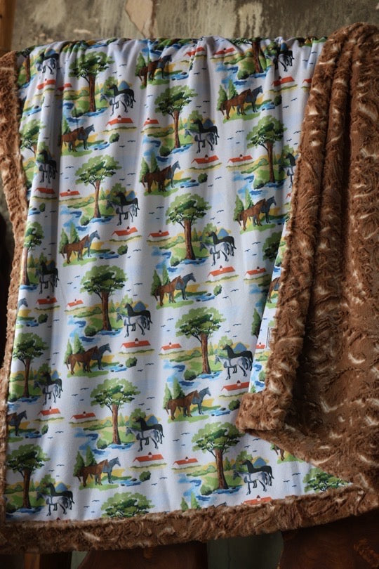 The Painted Pastures Blanket