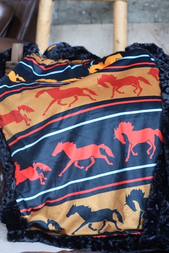 The Mustang Memories Blanket