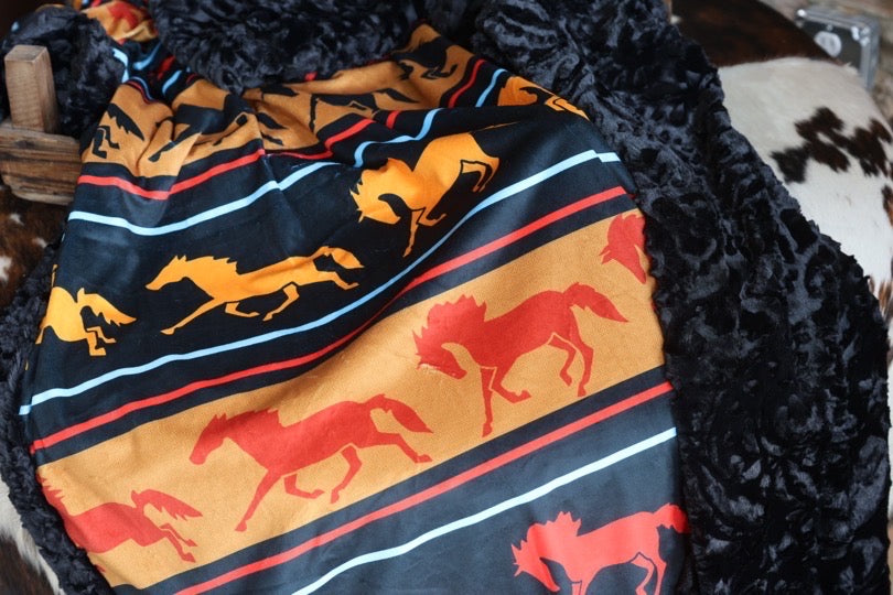 The Mustang Memories Blanket