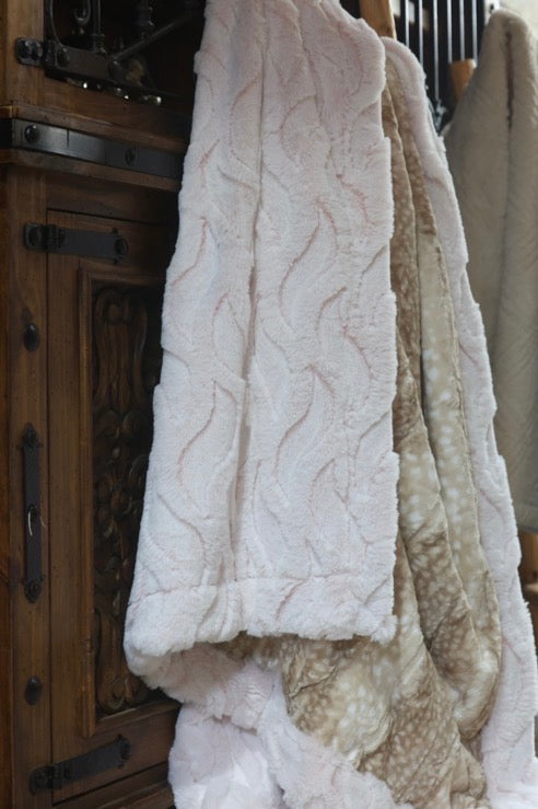 The Blushing Fawn Blanket