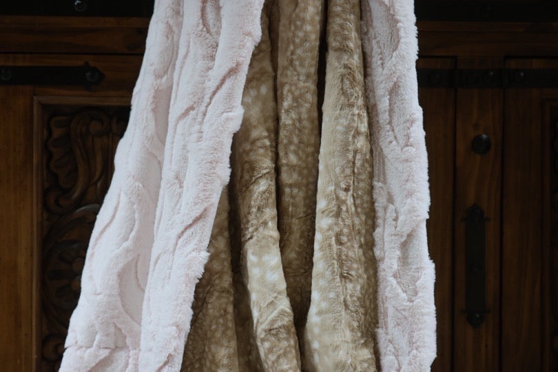 The Blushing Fawn Blanket