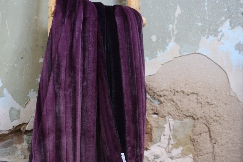 The Mulberry Velvet Blanket