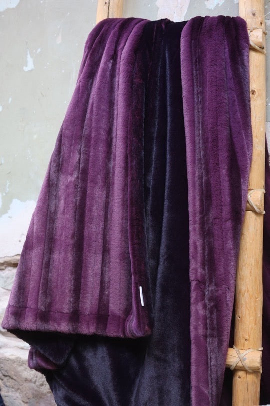 The Mulberry Velvet Blanket