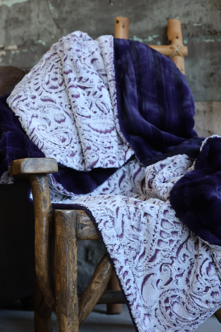 The Red Roan Romance Blanket