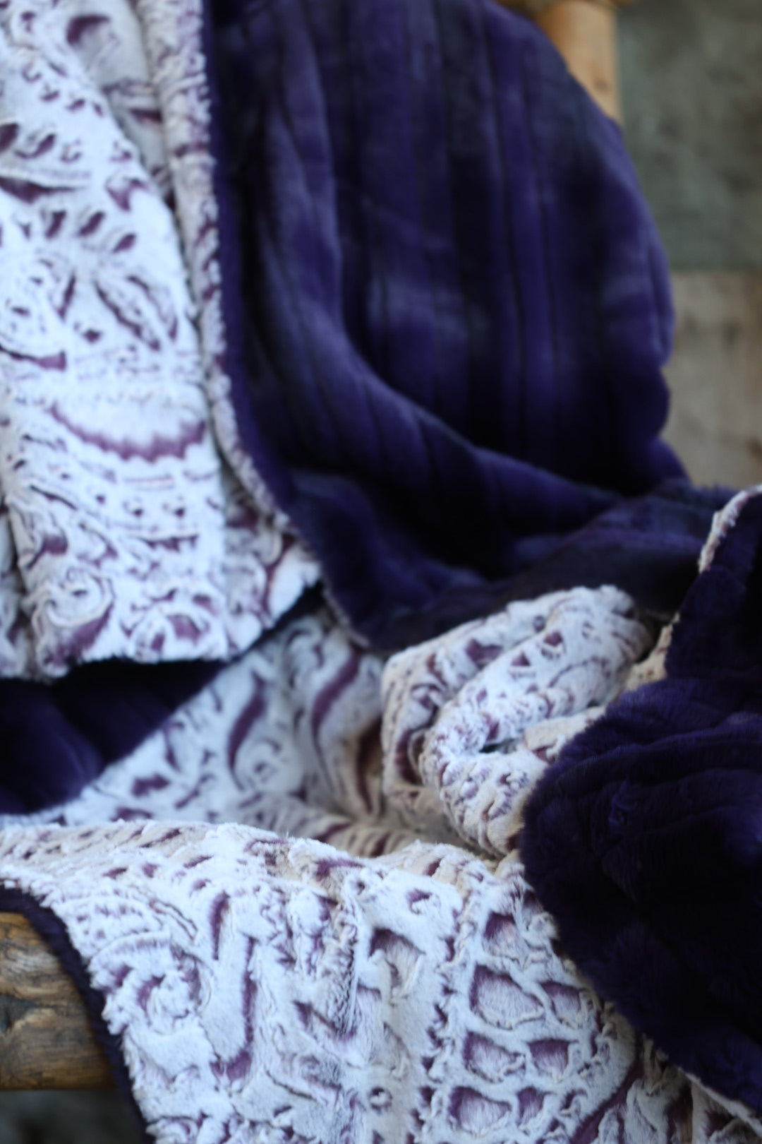 The Red Roan Romance Blanket