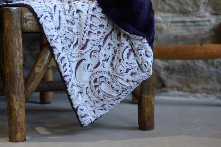 The Red Roan Romance Blanket