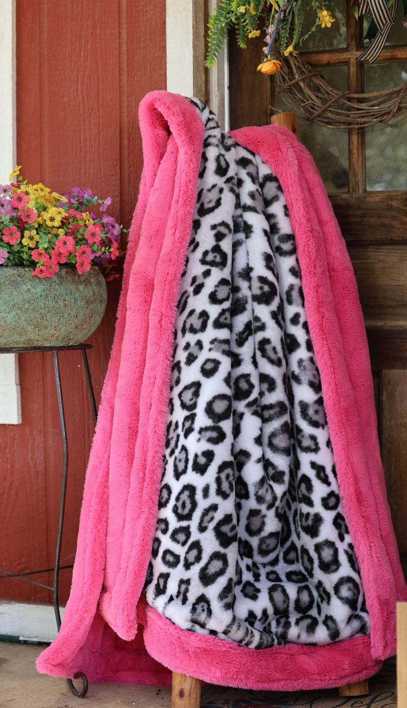 The Hot Pink Hunt Blanket- RTS
