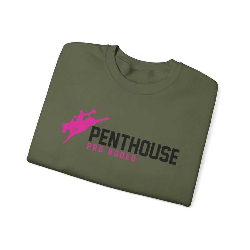 Penthouse Pro Rodeo Pink Crewneck Sweatshirt