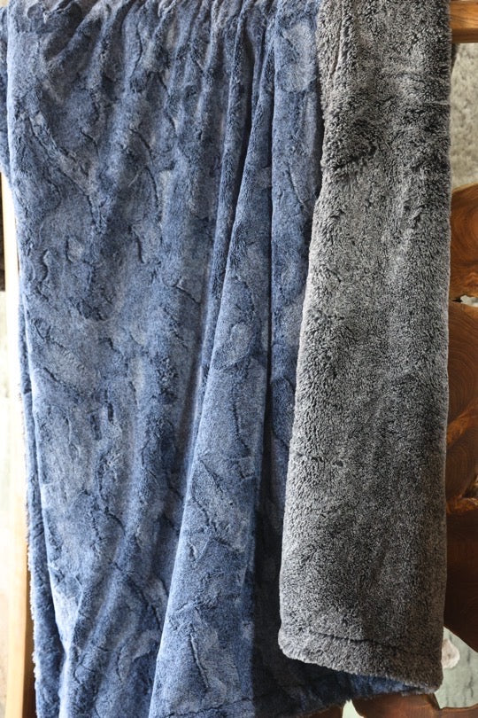 The Moonbeam Blue Blanket