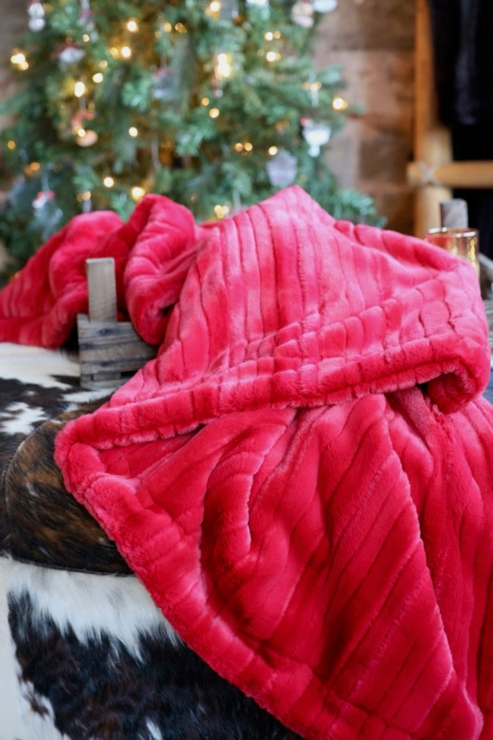 The Wild Garnet Blanket