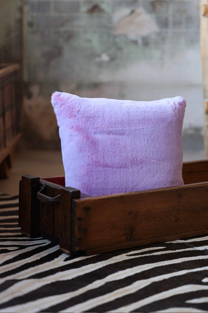 Boot Stitch Pillow | Pink with Unicorn Frost Seal