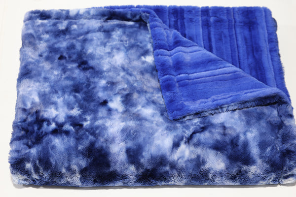 The Mosaic Blue Blanket- RTS