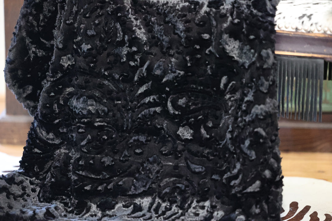 The Black Paisley Blanket