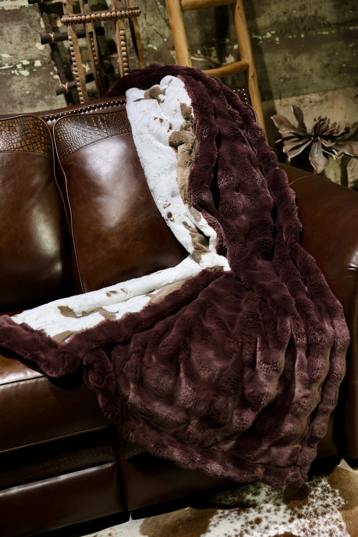 The Brownie Trail Mix Blanket