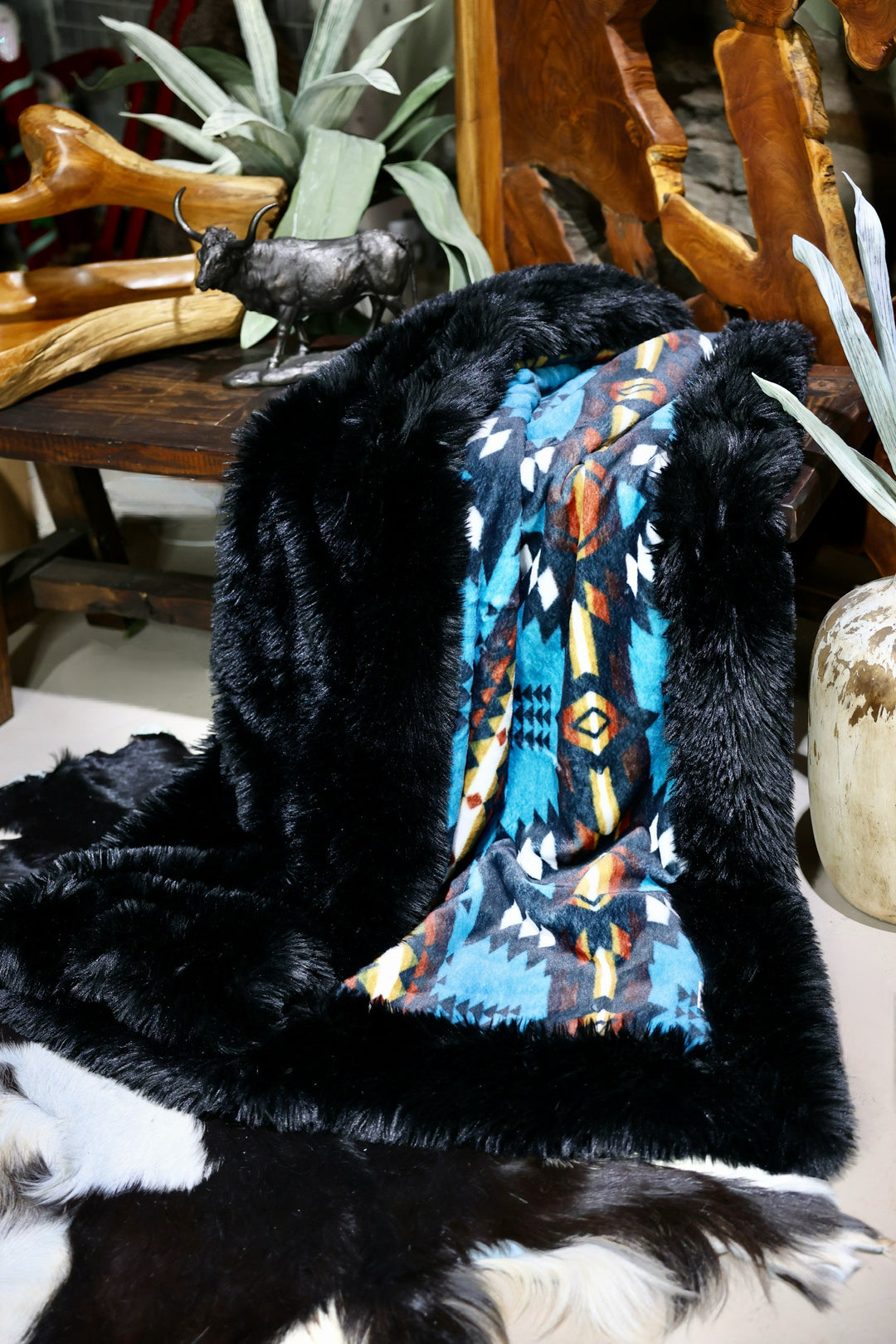 The Outlaw Dream Ride Blanket