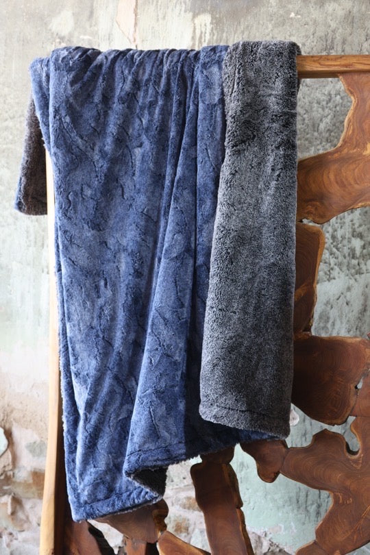 The Moonbeam Blue Blanket