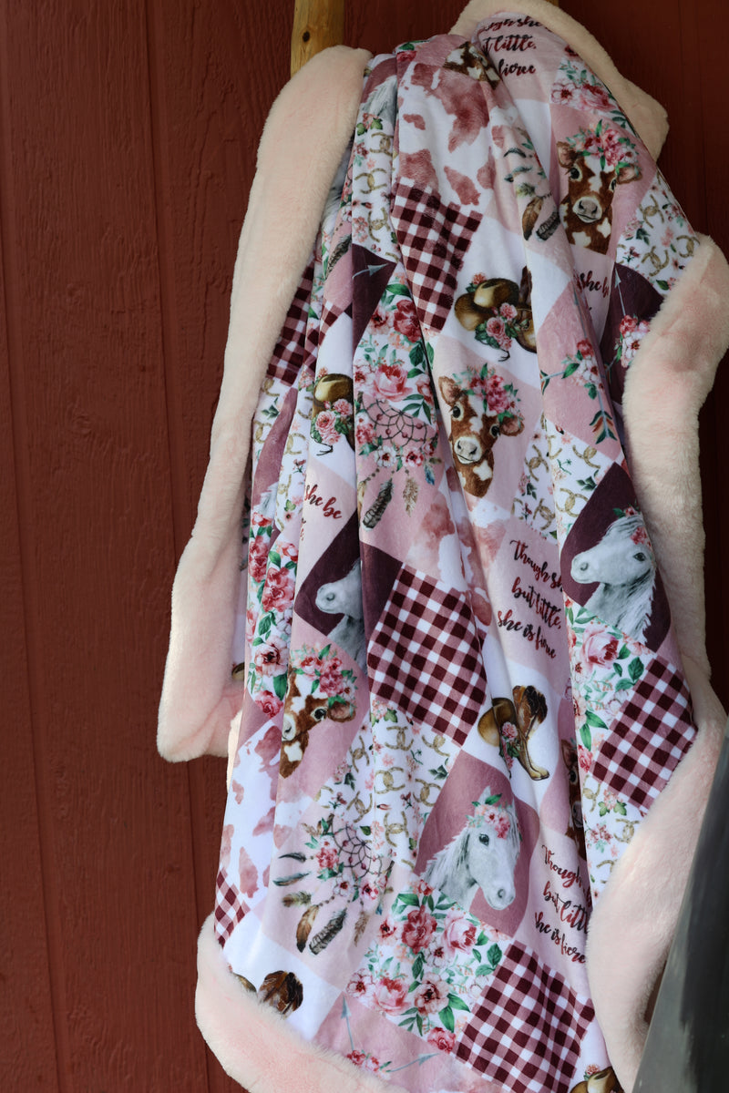 The She is Fierce Blanket 2.0- RTS