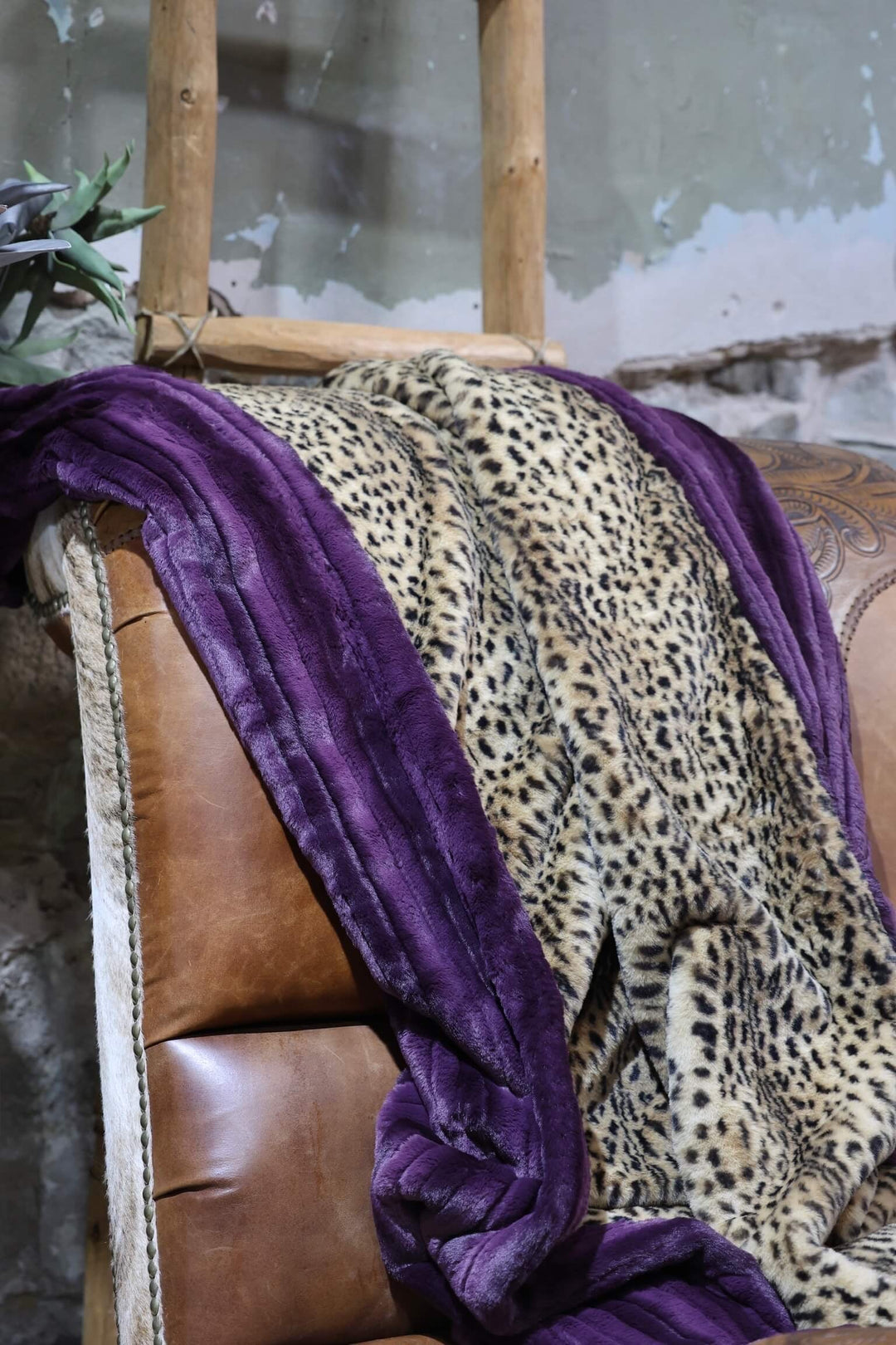 The Prairie Plum Blanket