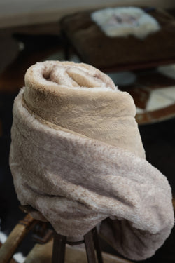 The Ecru Whisper Blanket- RTS
