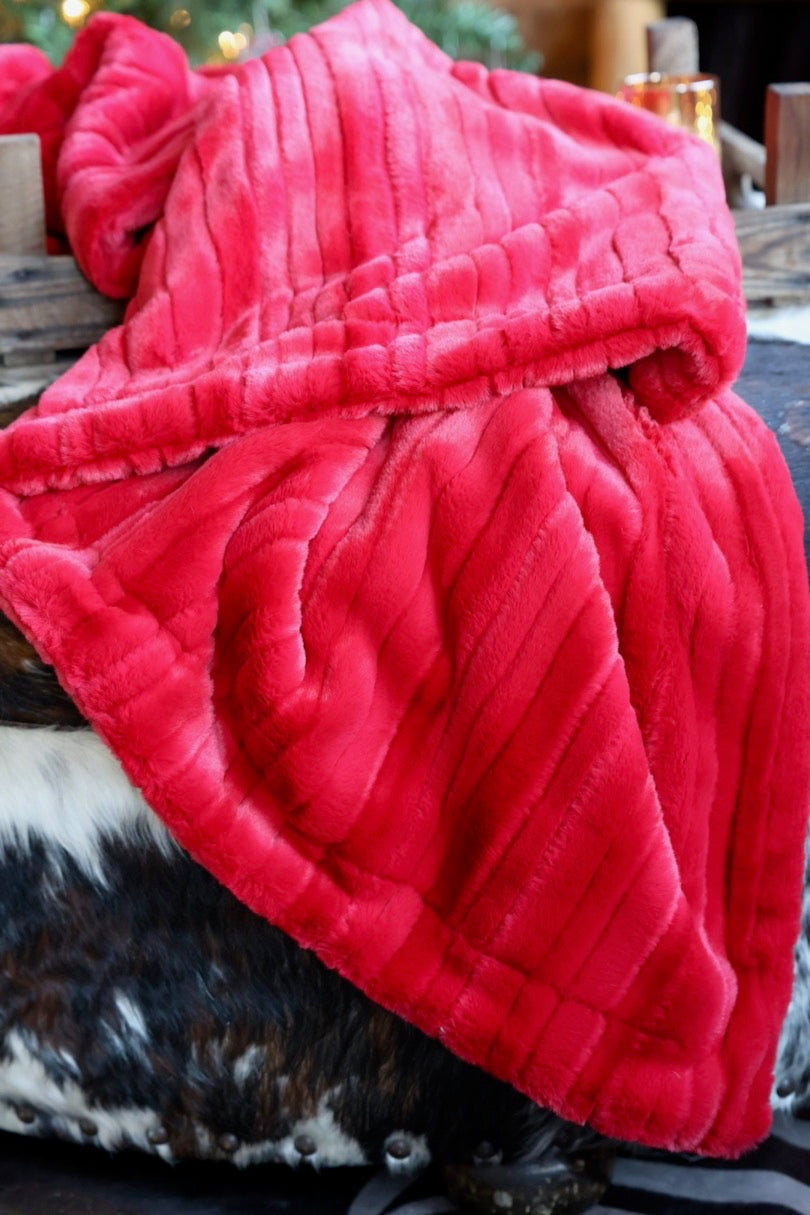 The Wild Garnet Blanket