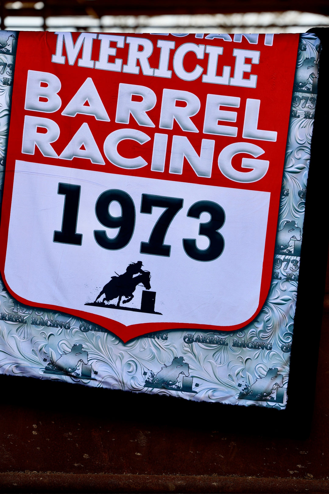 The Barrel Racing Blanket
