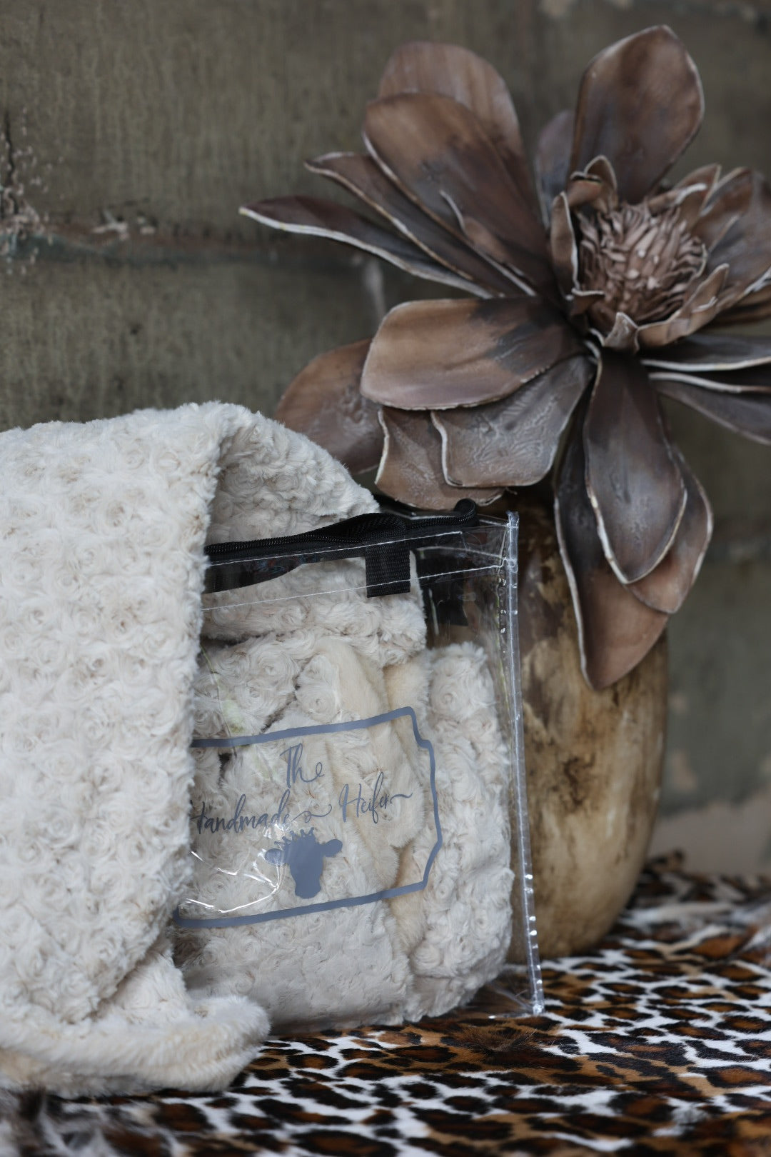 The Handmade Heifer Clear Tote Bag