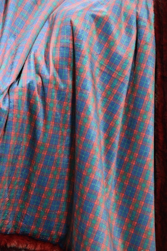 The Cherry Plaid Blanket