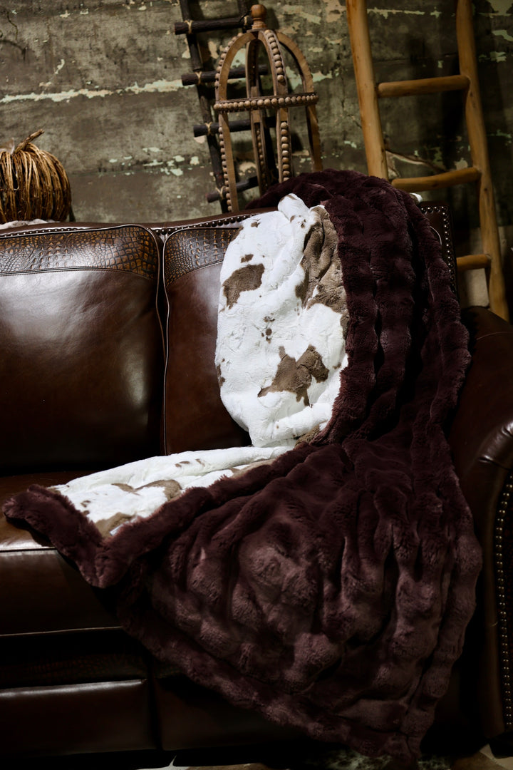 The Brownie Trail Mix Blanket