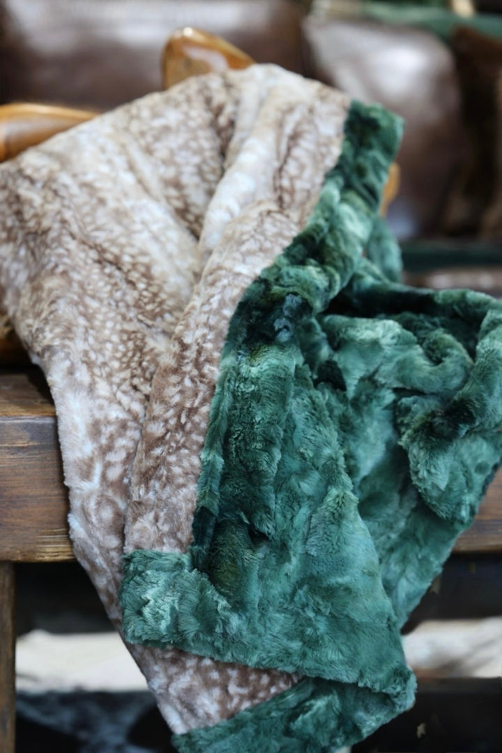 The Honey Camo Blanket