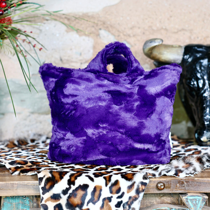 Eggplant Hide | Blanket in a Bag