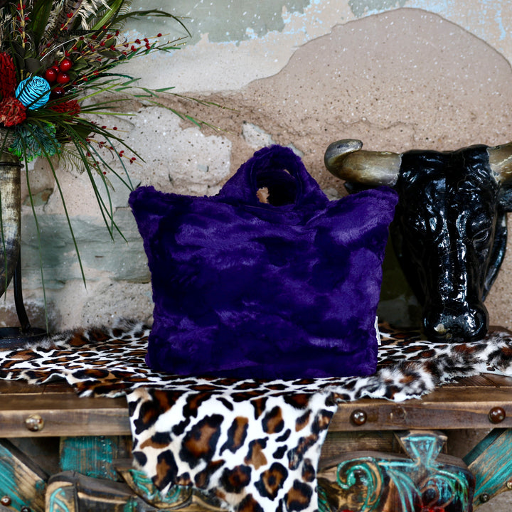 Eggplant Hide | Blanket in a Bag