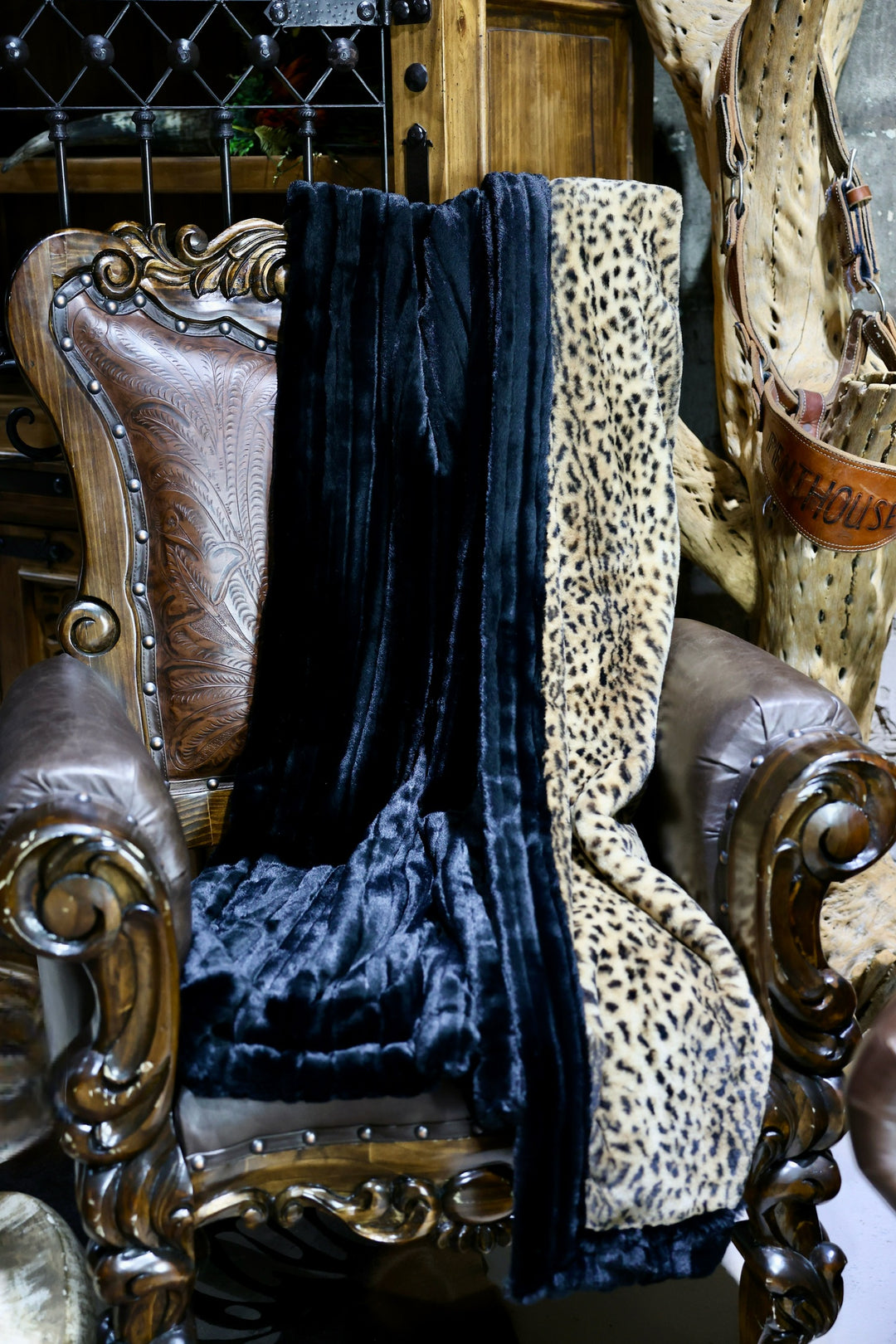 The Black Velvet Night Blanket