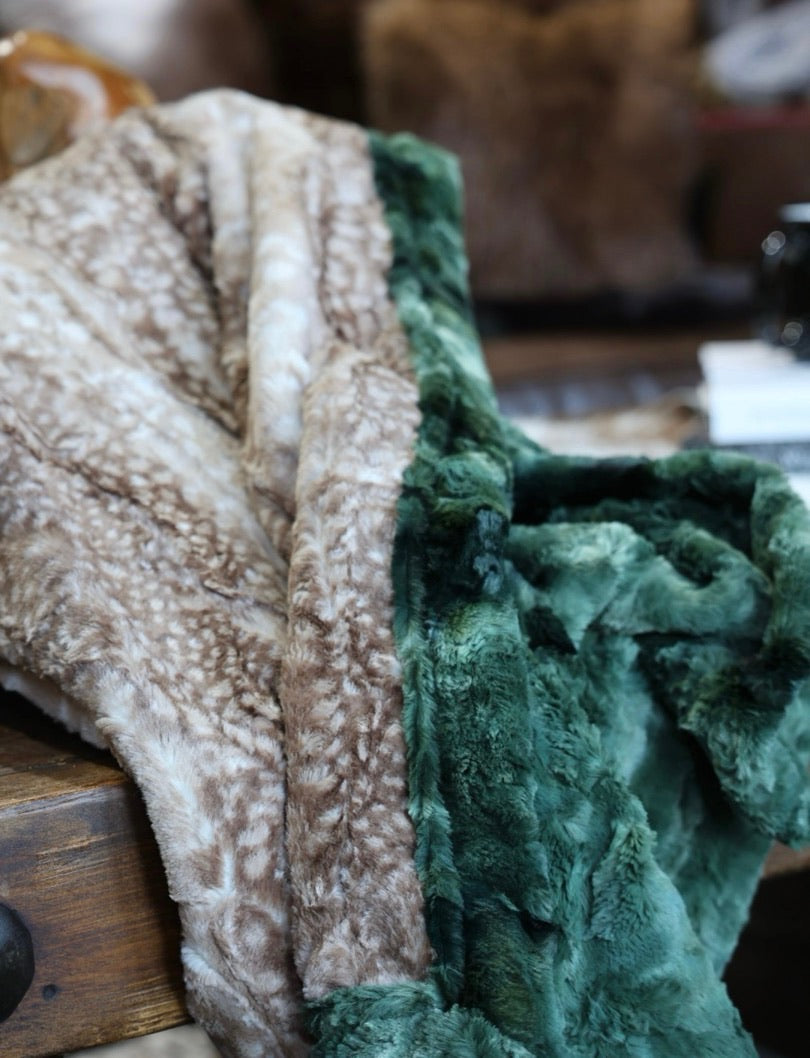 The Honey Camo Blanket