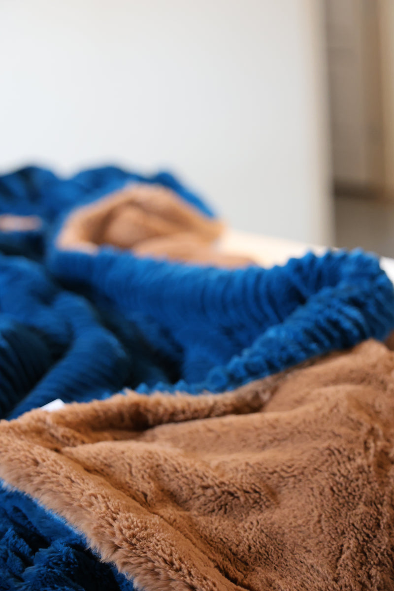 The Mocha Tides Blanket
