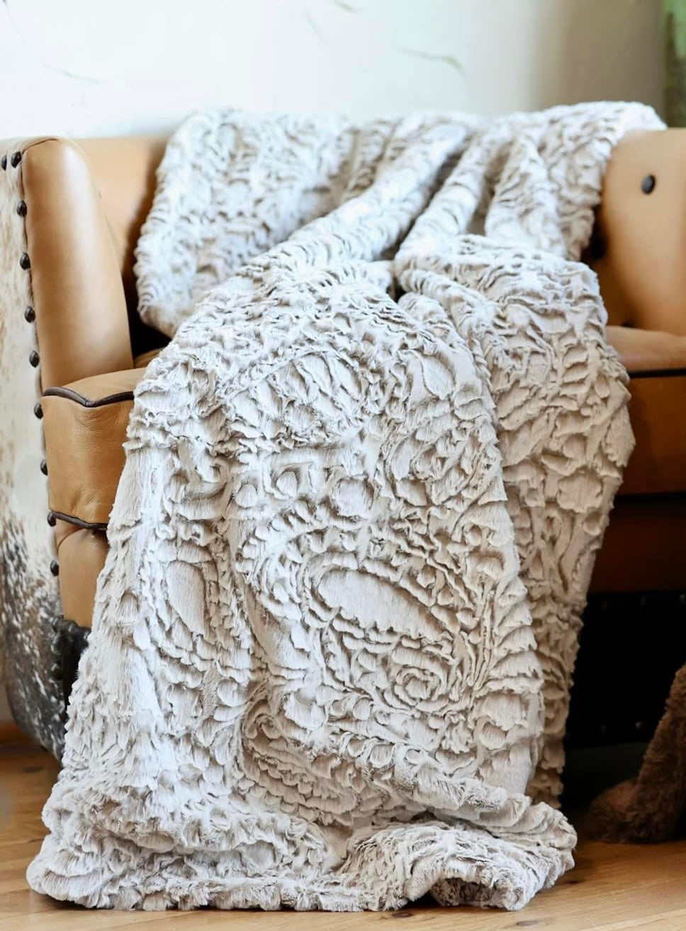 The Palomino Paisley Blanket