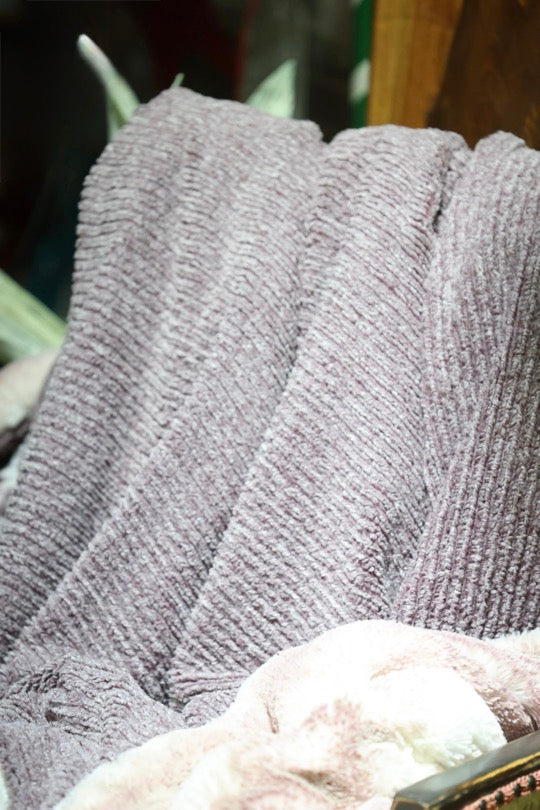 The Black Cherry Luxe Blanket