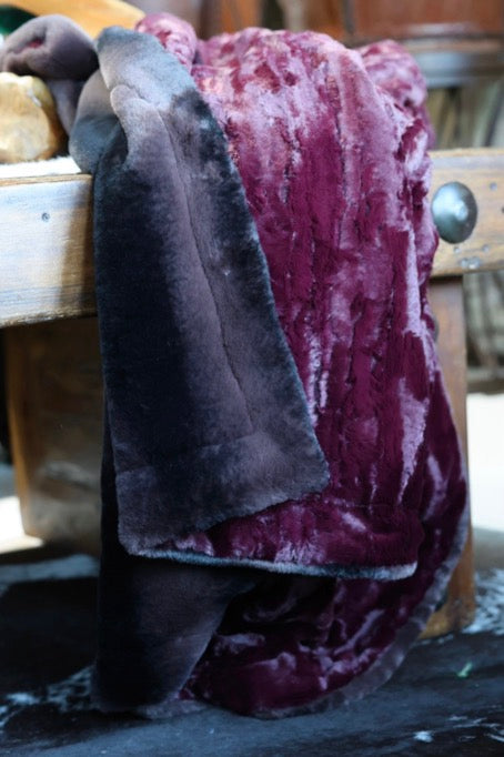 The Black Cherry Roast Blanket