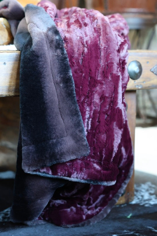 The Black Cherry Roast Blanket