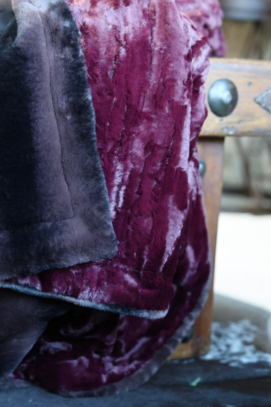 The Black Cherry Roast Blanket