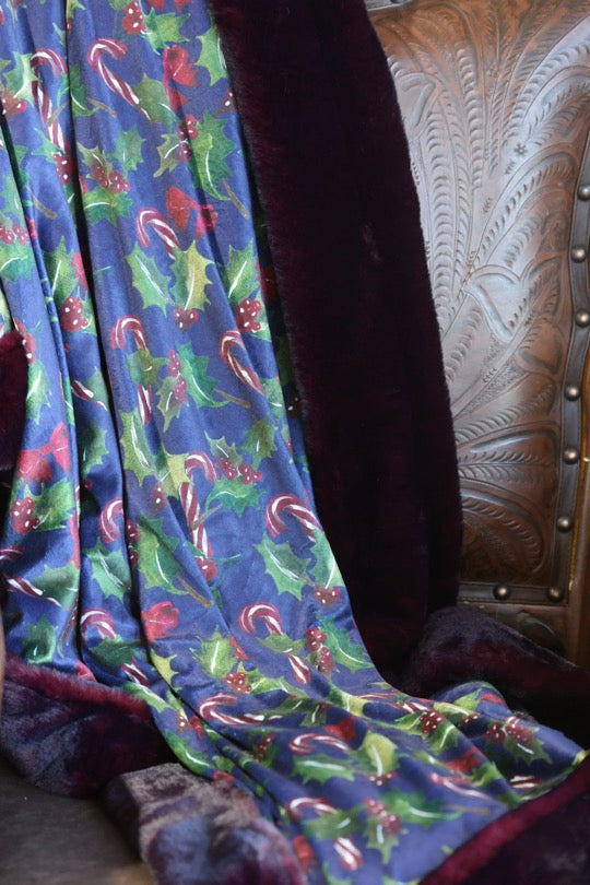 The Candy Cane Cola Blanket