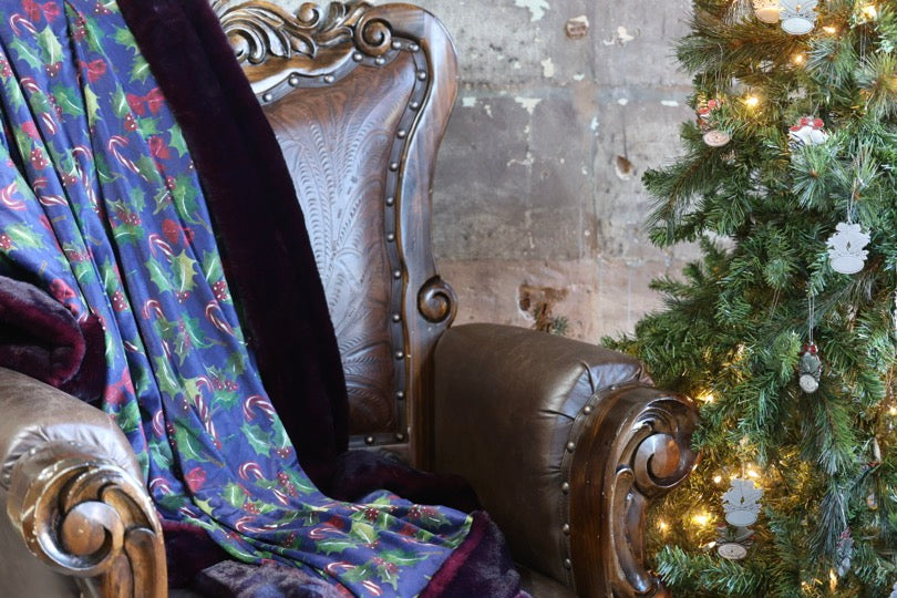 The Candy Cane Cola Blanket