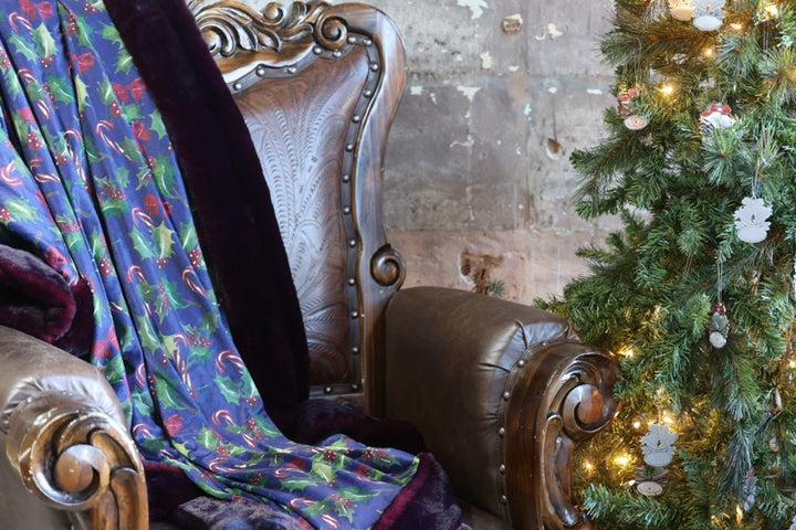 The Candy Cane Cola Blanket