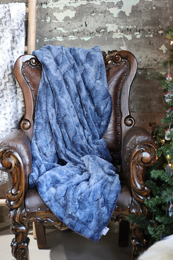 The Chambray Heather Blanket