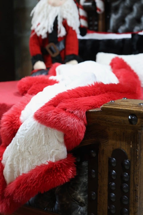 The Crimson & Cream Blanket