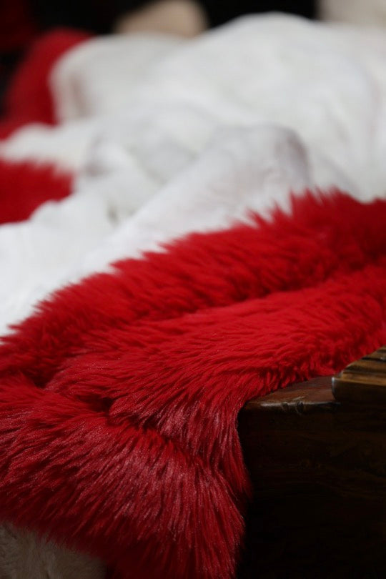 The Crimson & Cream Blanket