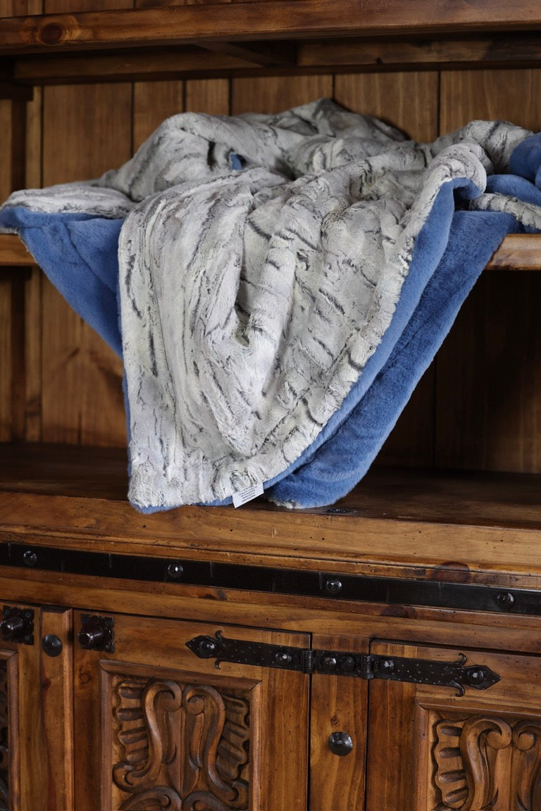 The Denim Fox Blanket